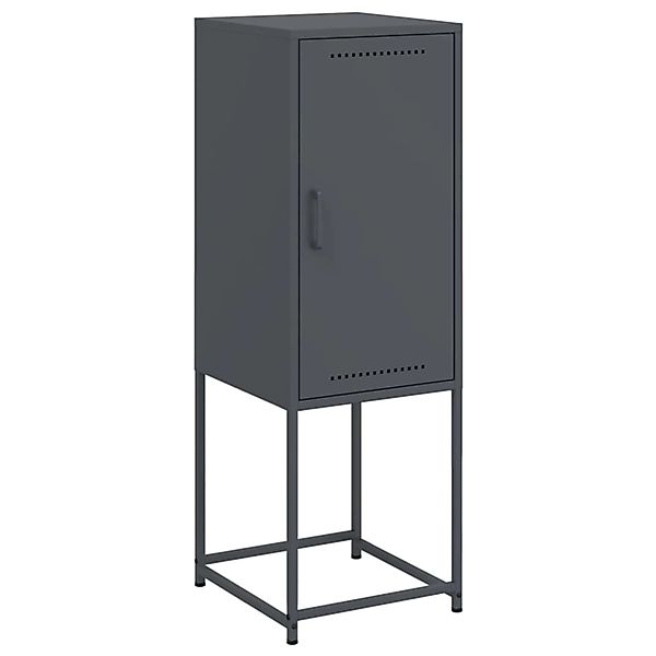 vidaXL Highboard Anthrazit 36x39x107 cm Stahl 846532 günstig online kaufen