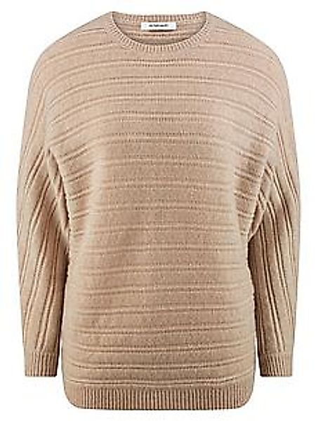 Rundhals-Pullover Kaschmir include beige günstig online kaufen