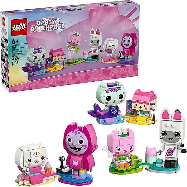 LEGO® Gabbys Katzenfreunde aus LEGO Steinen (11215), LEGO Gabby's Dollhouse günstig online kaufen