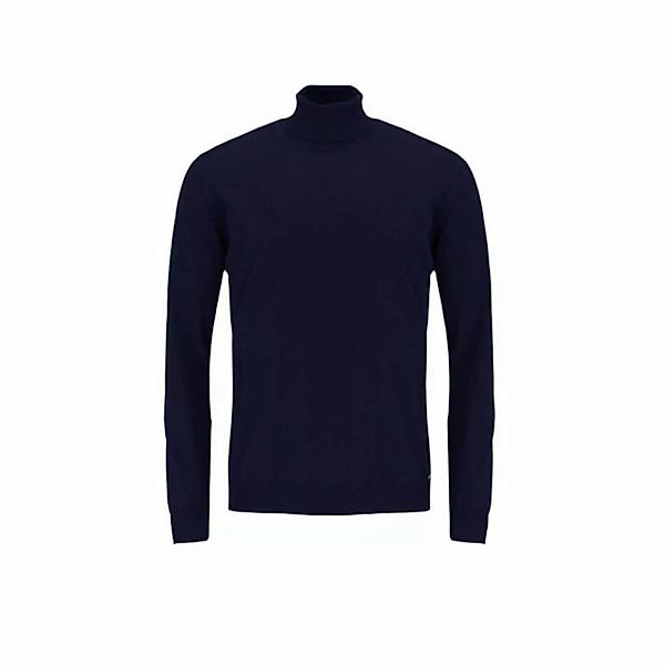 OLYMP Rollkragenpullover blau comfort fit (1-tlg) günstig online kaufen