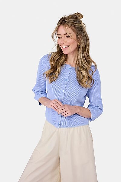 Lieblingsstück Strickjacke "AitanaL" mit Baumwolle und Leinen günstig online kaufen