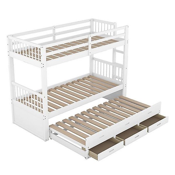 HAUSS SPOLE Kinderbett Etagenbett Holzbett Kinderbett Einzelbett Bettgestel günstig online kaufen