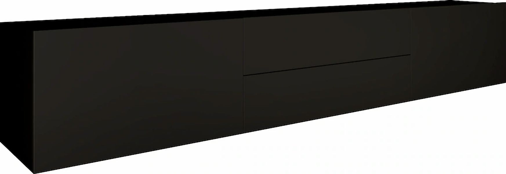 borchardt Möbel Lowboard "Sophia", Breite 200 cm mit 2 Klappen und 2 Schubk günstig online kaufen