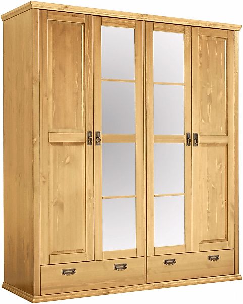Home affaire Kleiderschrank "Madrid", (3 Breiten: 90/164/245 cm H/T ca.190/ günstig online kaufen