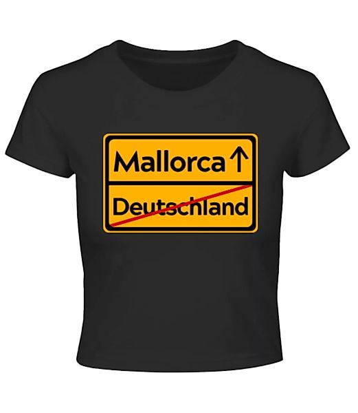 Mallorca Deutschland · Crop T-Shirt günstig online kaufen