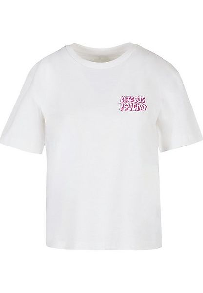 Miss Tee T-Shirt Miss Tee Damen Cute But Psycho Tee (1-tlg) günstig online kaufen