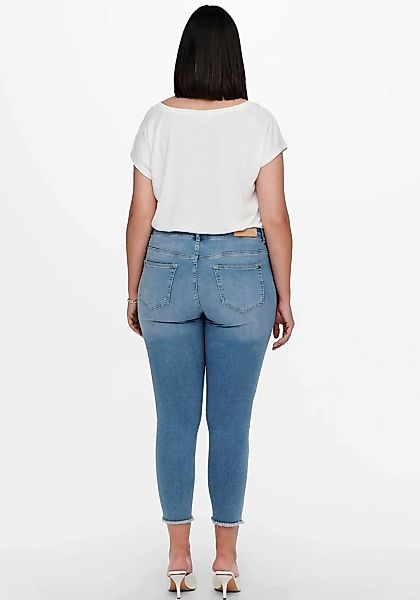 ONLY CARMAKOMA Skinny-fit-Jeans "CARWILLY REG SK ANK DNM REA1467 NOOS" günstig online kaufen