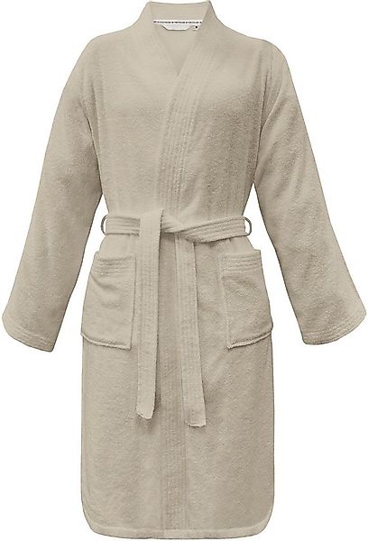TOM TAILOR HOME Bademantel Kimono COLOR BATH, Langform, Frottier, Gürtel günstig online kaufen