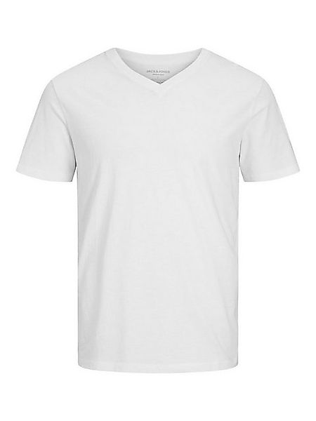 Jack & Jones Herren V-Neck T-Shirt JJEORGANIC BASIC - Regular Fit günstig online kaufen