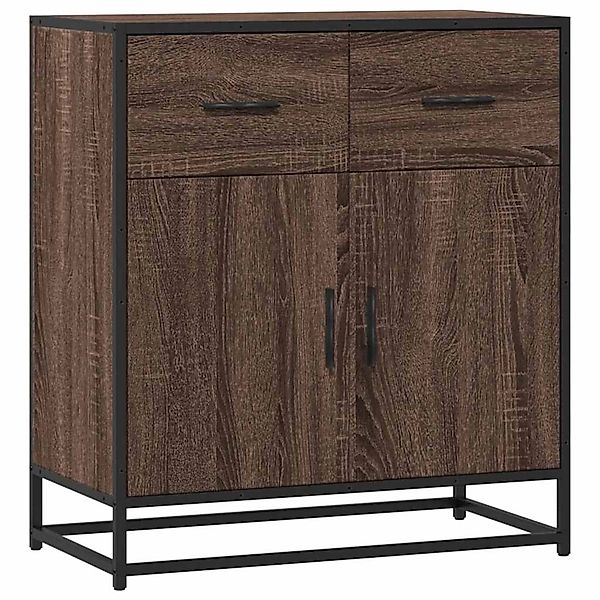 vidaXL Sideboard Braun Eichen-Optik 68x35x76 cm Holzwerkstoff 848983 günstig online kaufen
