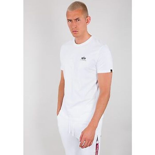 Alpha  T-Shirt Backprint T - white günstig online kaufen