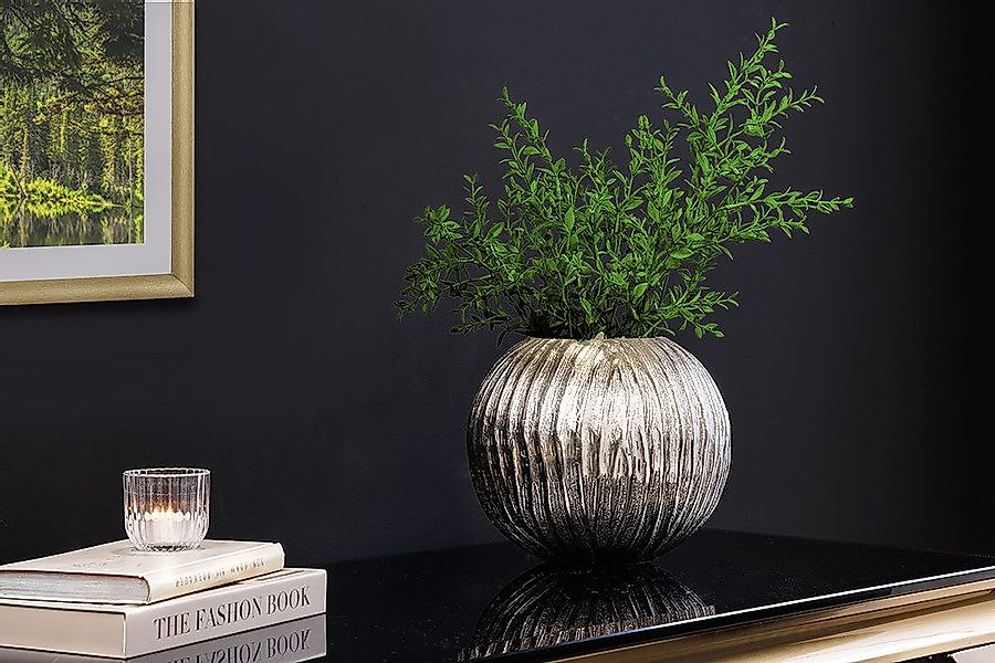 riess-ambiente Dekovase ELEGANCE 25cm silber · günstig online kaufen
