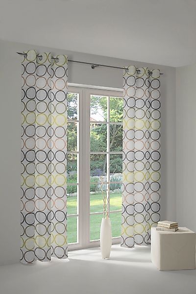 Wirth Vorhang "Zirbello" Ösen 1 Stk. tlg. günstig online kaufen