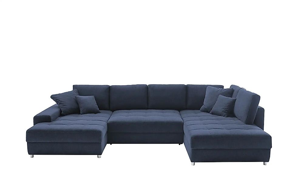 bobb Wohnlandschaft  Arissa de Luxe ¦ blau ¦ Maße (cm): B: 353 H: 84 T: 215 günstig online kaufen