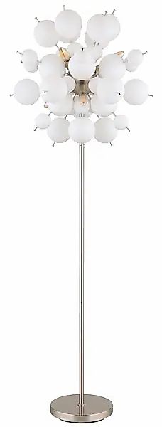 GLOBO LIGHTING Stehlampe »UDO« E14 1 Stk. Stehleuchte, mehrere Glaskugeln, günstig online kaufen