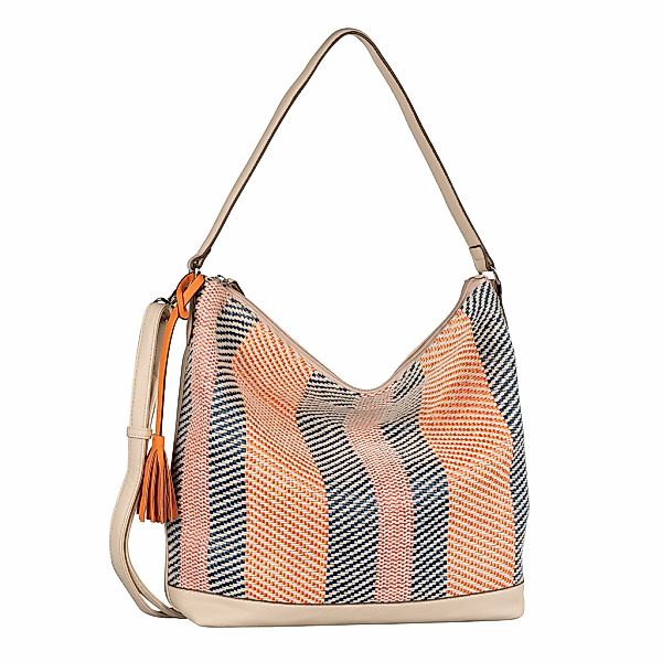 Gabor Hobo "Annett" in Bastoptik besetzt mit glattem Kunstleder und einem F günstig online kaufen