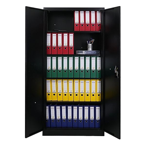 PROREGAL Flügeltürenschrank ELEPHANT HxBxT 185 x 90 x 40 cm 4 Fachböden Fer günstig online kaufen