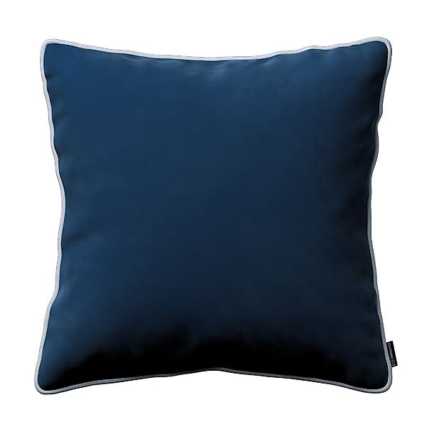 Kissenhülle Laura, dunkelblau, 60 x 60 cm, Velvet (704-29) günstig online kaufen