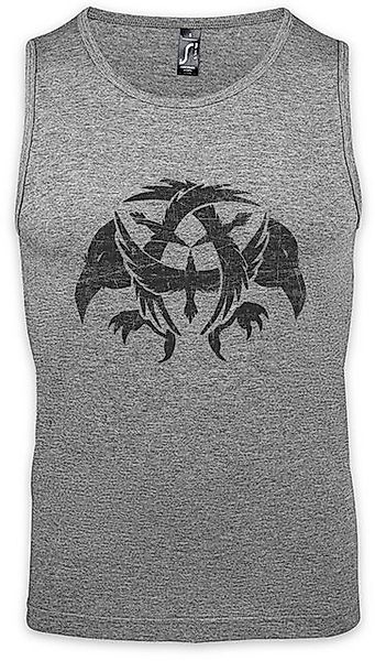 Urban Backwoods Tanktop Ravens Ärmelloses T-Shirt Raben Hugin Munin Asgard günstig online kaufen