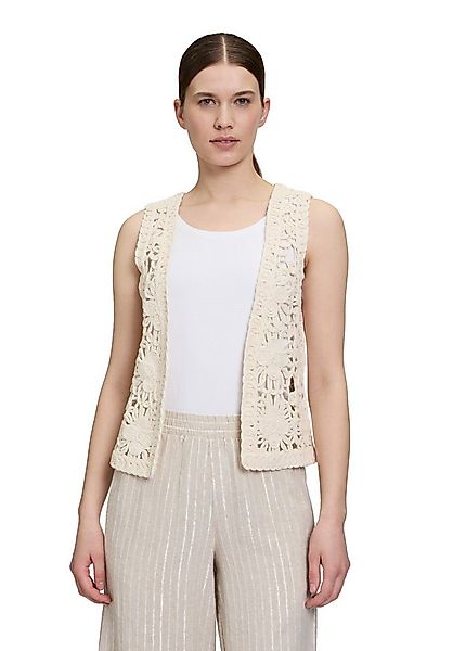 Cartoon Strickjacke Damen Sommerweste mit V-Ausschnitt (1-tlg) Material günstig online kaufen