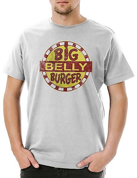 Urban Backwoods Print-Shirt Big Belly Burger Herren T-Shirt Logo Company Fa günstig online kaufen