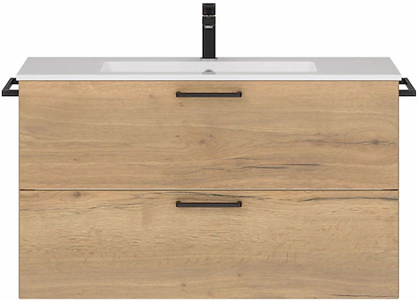 nobilia® Waschtisch-Set »Tolvina«, (1 St., vormontiert, mit Soft-Close), in günstig online kaufen