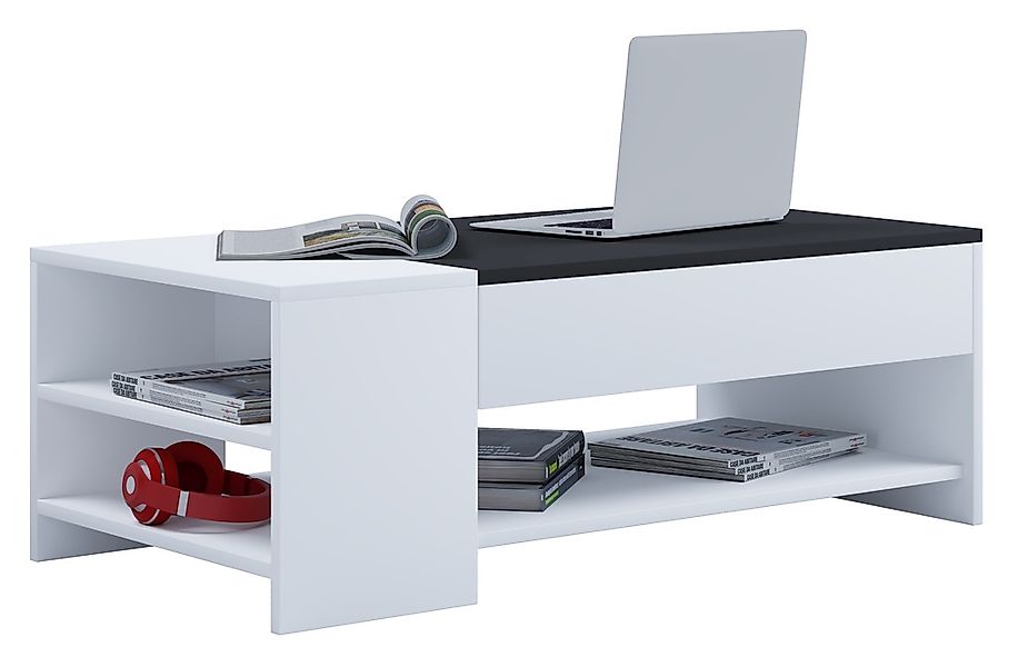 VCM Couchtisch "VCM Holz Couchtisch schlicht  Maße ca. H. 35 x B. 100 x T. günstig online kaufen