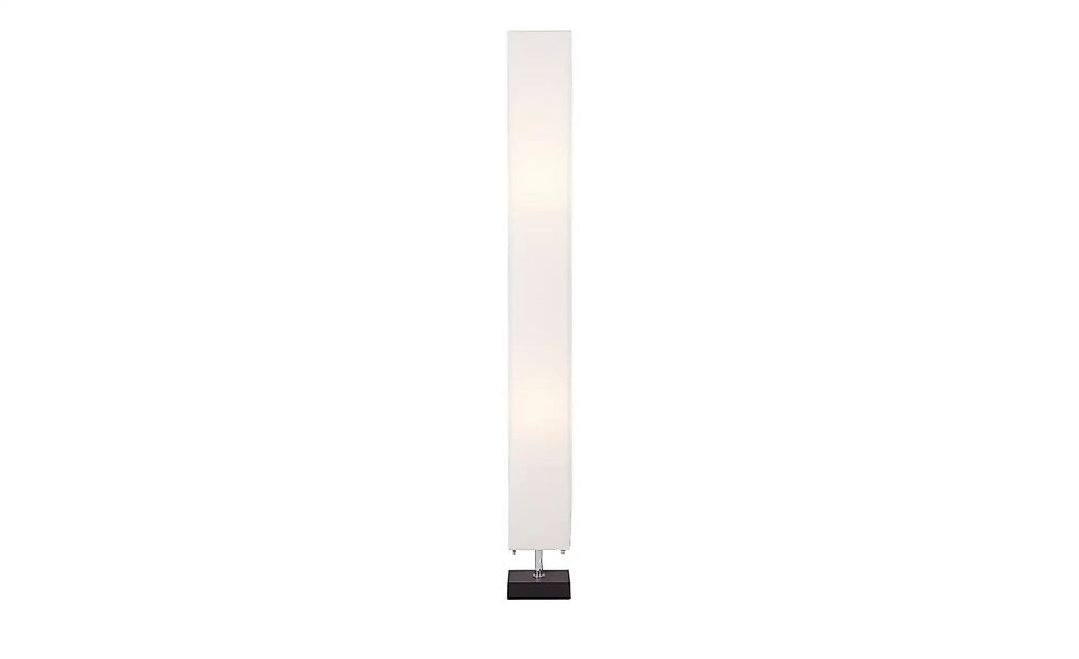 KHG Stehlampe mit weißem Papierschirm  Holzfuß   ¦ weiß ¦ Maße (cm): H: 113 günstig online kaufen