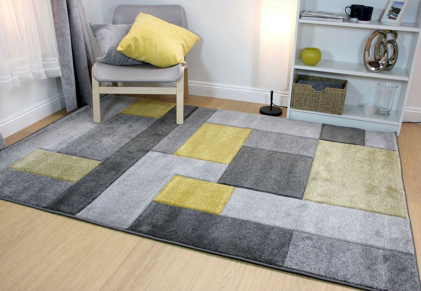 FLAIR RUGS Teppich "Cosmos mit Hoch-Tief-Effekt" rechteckig 12 mm Höhe Patc günstig online kaufen