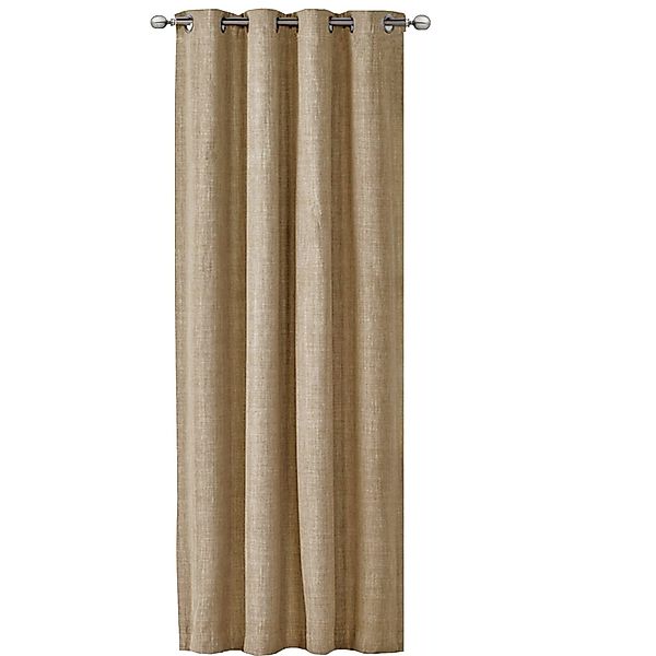 JEMIDI Gardine Vorhang blickdicht, 140x245cm, Ösen, günstig online kaufen