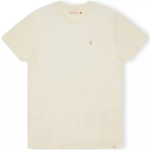 Revolution  T-Shirts & Poloshirts T-Shirt Regular 1364 FLA - Off White/Mel günstig online kaufen