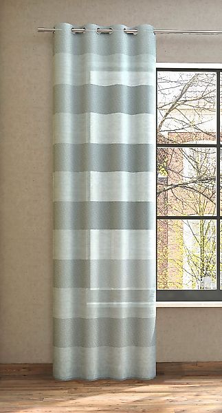 Neutex for you Vorhang "SONORA" Ösen 1 Stk. tlg. 3D Musterung im Leinen-Loo günstig online kaufen