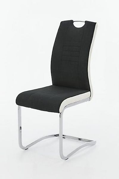 Schwingstuhl 4er Set TABEA S von Hela Schwarz / Weiß günstig online kaufen