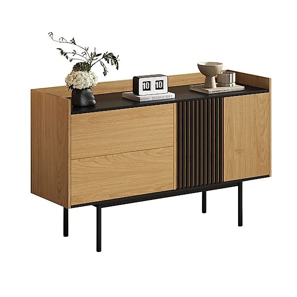 OKWISH Sideboard Moderne Küchenschrank,mit 2 Schubladen günstig online kaufen