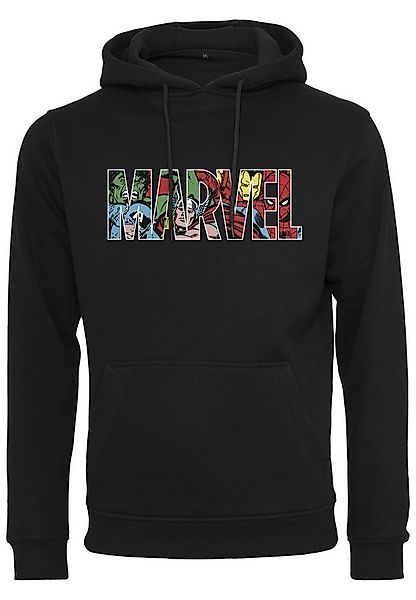 Merchcode Kapuzensweatshirt Merchcode Herren Marvel Logo Character Hoody (1 günstig online kaufen
