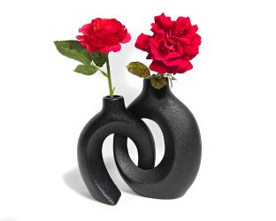 Yudu Tischvase 2-teiliges Vasen Set Blumenvase günstig online kaufen