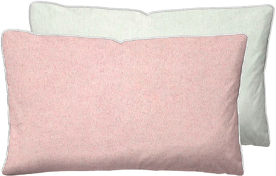 Biberna Kissenbezug "Hermal Flanell mit Reißverschluss, Melange-Optik, Wend günstig online kaufen