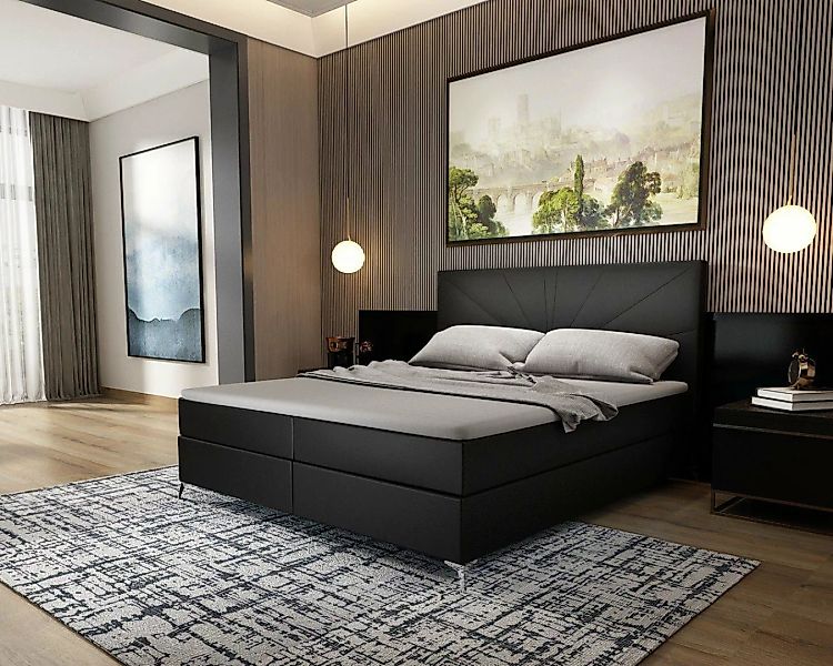 Sofa Dreams Boxspringbett Jarama (Designerbett - Bett, inklusive Topper und günstig online kaufen