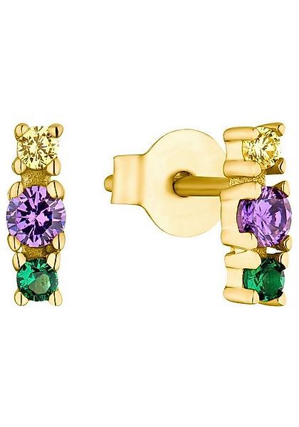 s.Oliver Paar Ohrstecker, mit Zirkonia (synth) günstig online kaufen