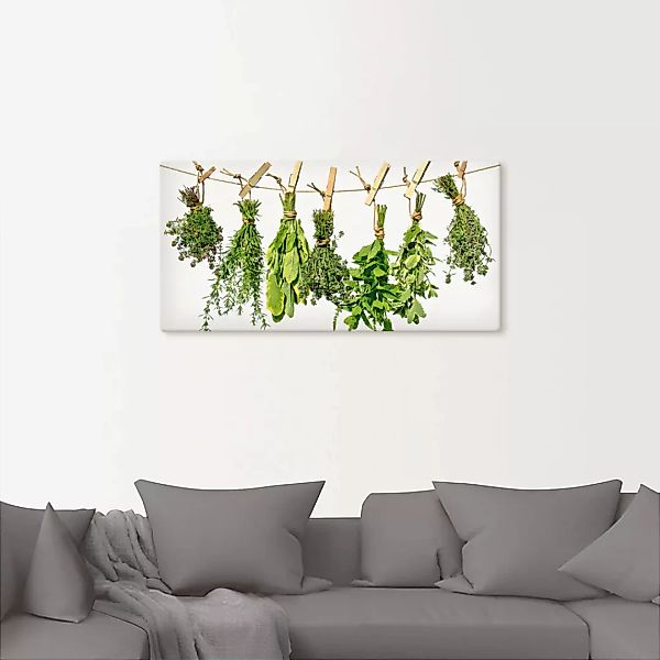 Artland Wandbild »Kräuter«, Pflanzen, (1 St.) günstig online kaufen