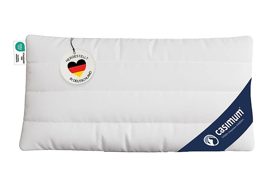 casimum 3-Kammer-Kopfkissen COMFORT Kissen 3D-Hohlfaser (Außen), günstig online kaufen