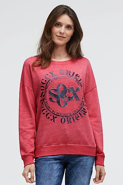 SOCCX Sweater, mit überschnittenen Schultern günstig online kaufen