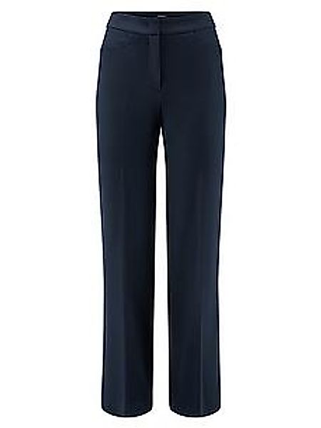 Knöchellange Straight Fit-Hose Peter Hahn blau günstig online kaufen