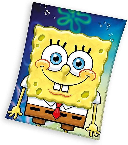 Kinderdecke Spongebob weiche Decke für Kinder günstig online kaufen