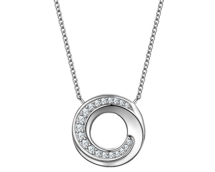 Rafaela Donata Kette mit Anhänger AV324 (1-tlg), mit Zirkonia günstig online kaufen