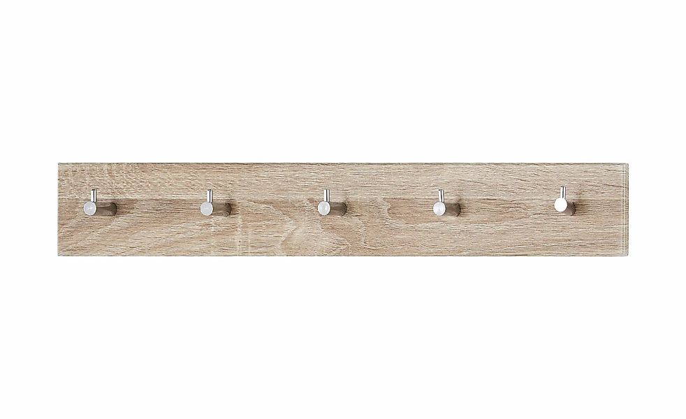 Wandgarderobe  Edgar ¦ holzfarben ¦ MDF-Platte,Metall ¦ Maße (cm): B: 57 H: günstig online kaufen