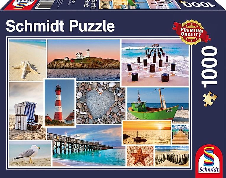 Schmidt Spiele Puzzle 1000 Teile Schmidt Spiele Puzzle Am Meer 58221, 1000 günstig online kaufen