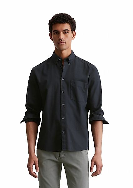 Marc OPolo Langarmhemd "aus Bio-Baumwolle-Lyocell-Mix" günstig online kaufen