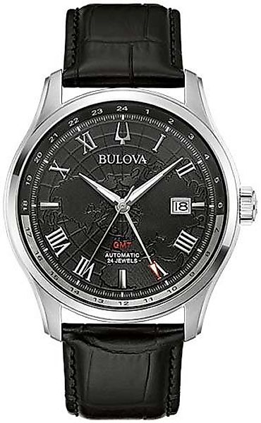 Bulova Automatikuhr 96B387, Armbanduhr, Mechansiche Uhr, Herrenuhr, GMT, Le günstig online kaufen
