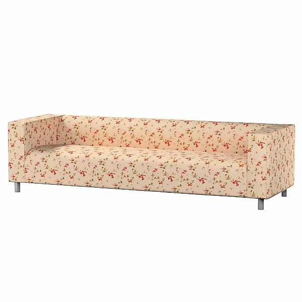 Bezug für Klippan 4-Sitzer Sofa, creme-rosa, Bezug für Klippan 4-Sitzer, Lo günstig online kaufen